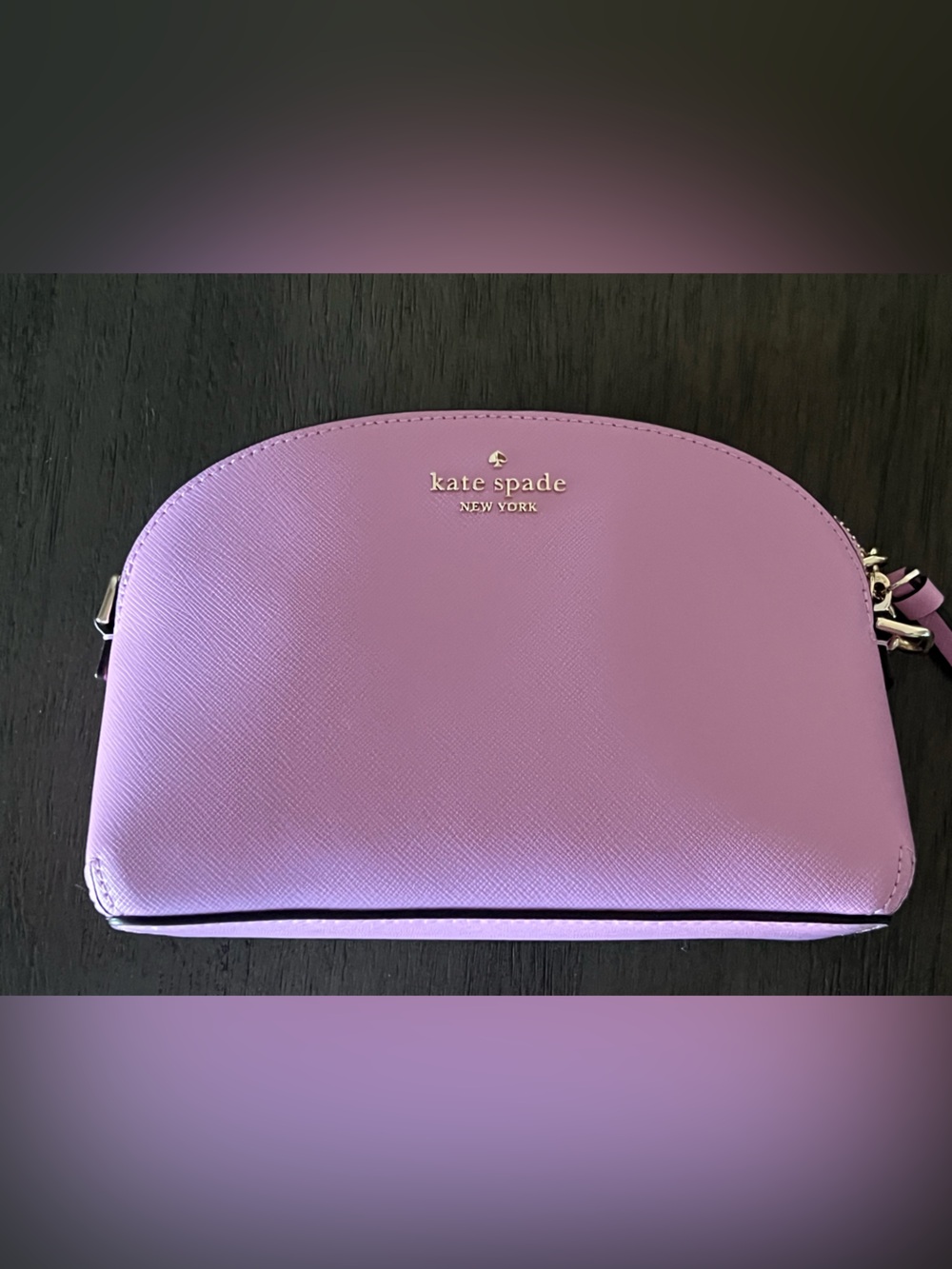 NWOT kate spade New York Lavender Dome Crossbody Bag Dust bag included.